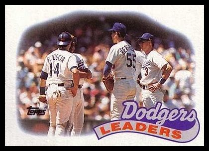 669 Dodgers Leaders